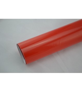 Blank röd vinylfolie(30 meter)