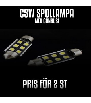 LED Spollampa canbus 31mm
